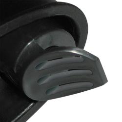 Sort akvarie luftpumpe mundstykke, holdbart plast.