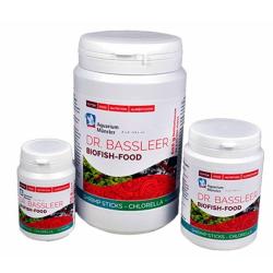 Højværdigt Dr. Bassleer Biofish-foder til akvariefisk.