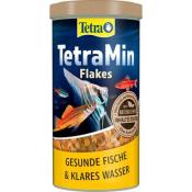 TetraMin Flakes fiskefoder i dåse med Bio Active formel for sundhed og vitalitet hos akvariefisk.