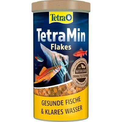 TetraMin Flakes fiskefoder i dåse med Bio Active formel for sundhed og vitalitet hos akvariefisk.