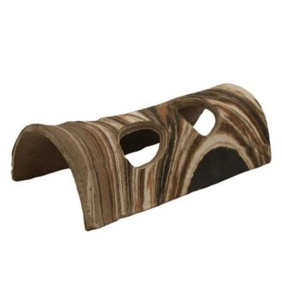 Mallehule Half-log Mixfarve