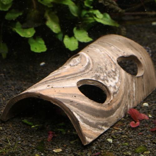 Mallehule Half-log Mixfarve Small