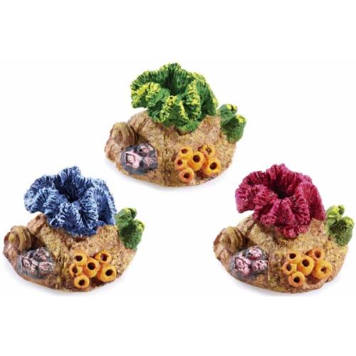 Mini Koralklippe i ass Farverige Dekorationer