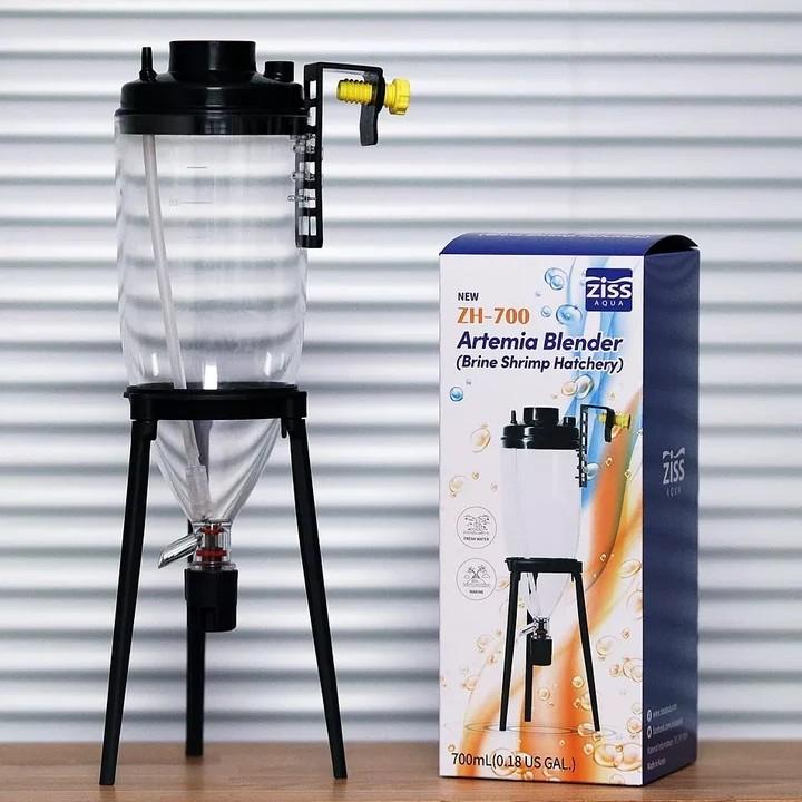 Ziss Aqua ZH-700 Artemia Blender – kompakt artemiaklækker til akvarium