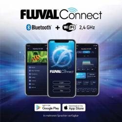 FluvalConnect app til styring af Aquasky LED lys
