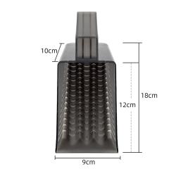 Sand- og grusskovl til akvarium med mål på 18x9x10 cm