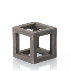 Akvariedekoration med små keramiske kuber