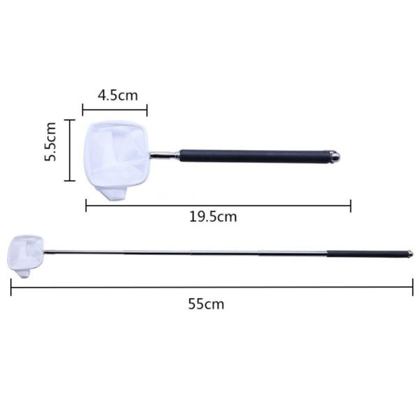 AQUAPRO 3D firkantet udtrækkeligt net til akvarium