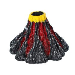 Dekorativ vulkan med iltsten til akvarium – 2 størrelser