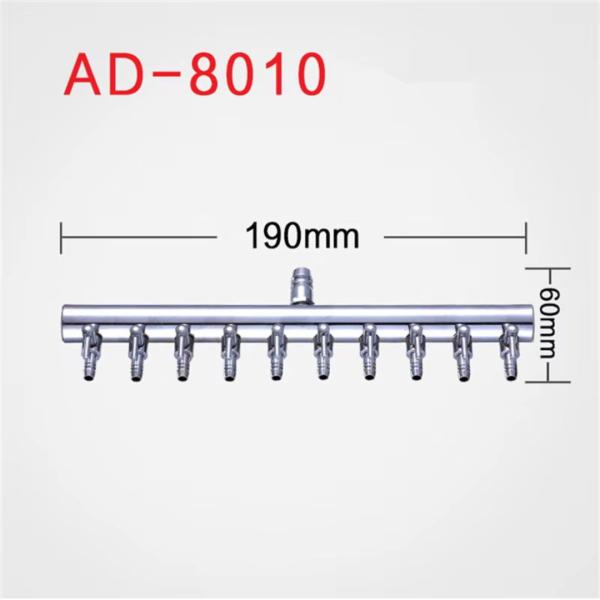 Luftfordeler AD-8010 med 10 udgange