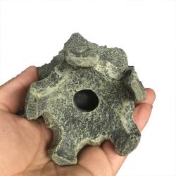 Håndmalet pagode til dekoration af akvarium