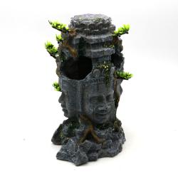 Realistisk Buddha ornament med planter og rødder