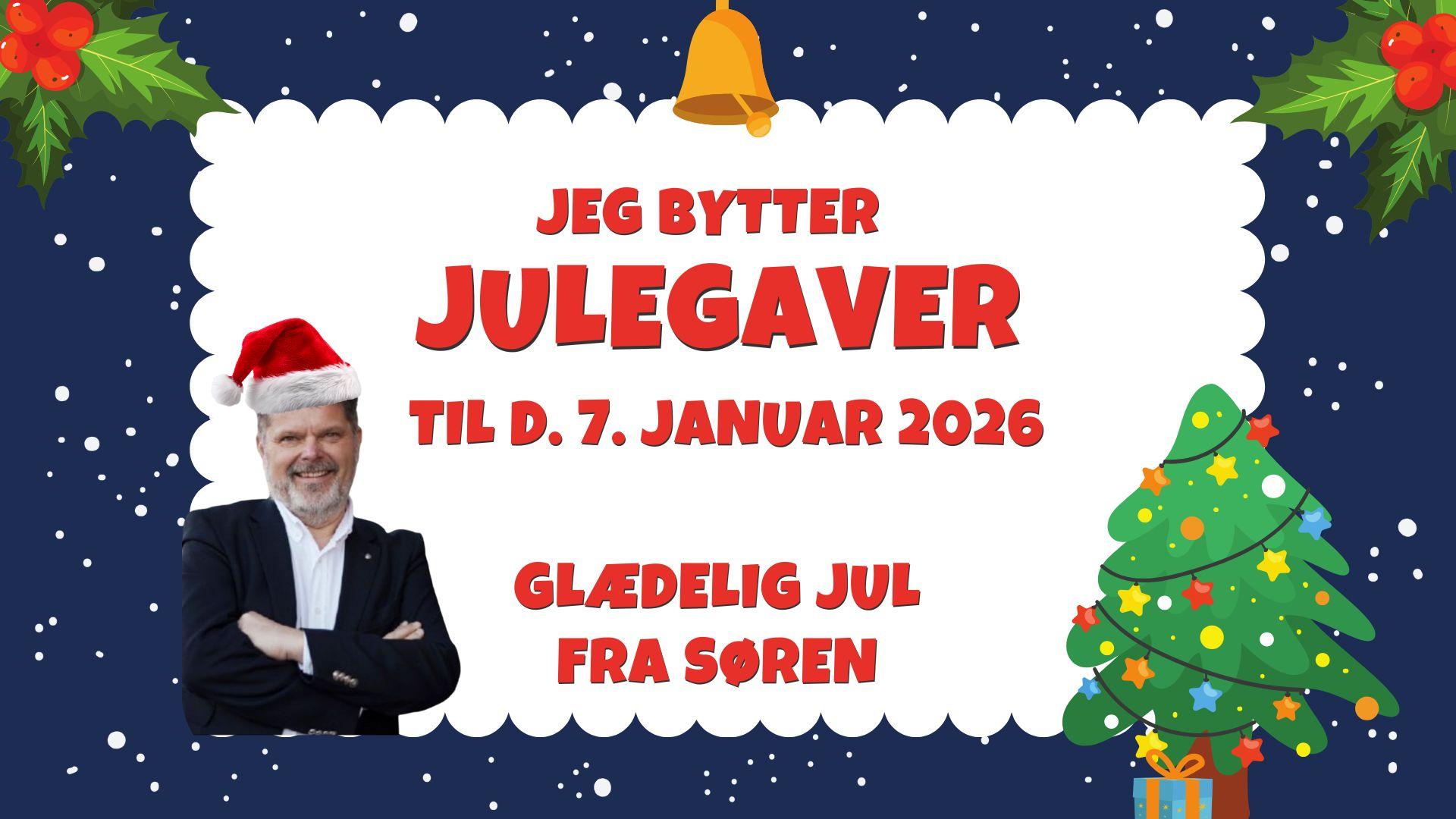 Julegaver byttes