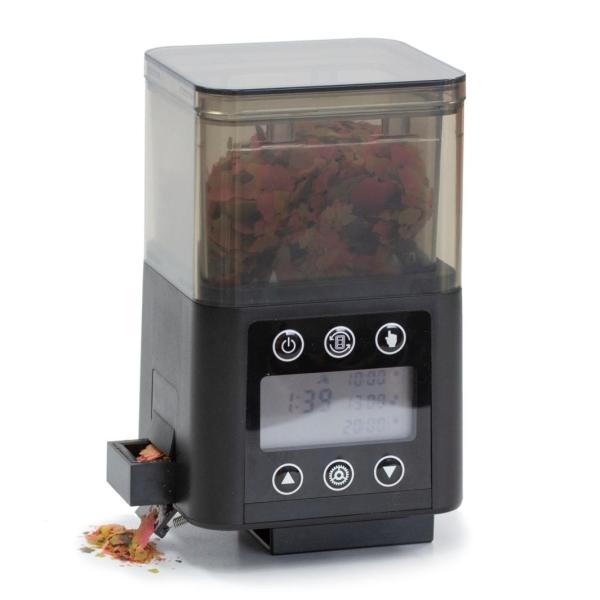 4FISH foderautomat til akvariefisk med digitalt display
