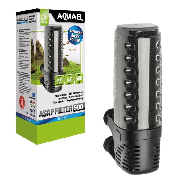 Aquael ASAP 500 indvendigt filter til akvarier 50–150 liter