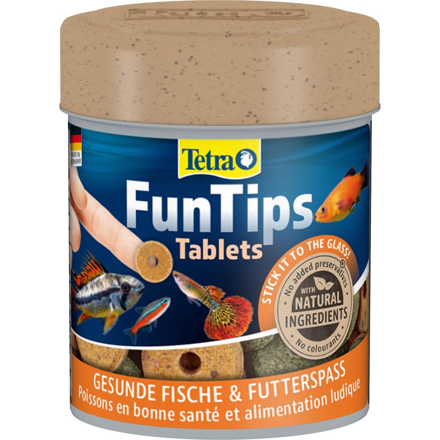 Tetra FunTips fodertabletter til tropiske akvariefisk