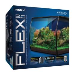 Flex 2.0 akvarium 57L perfekt til ferskvandsfisk og planter