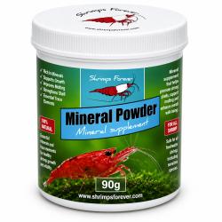 Mineralpulver til rejeakvarier