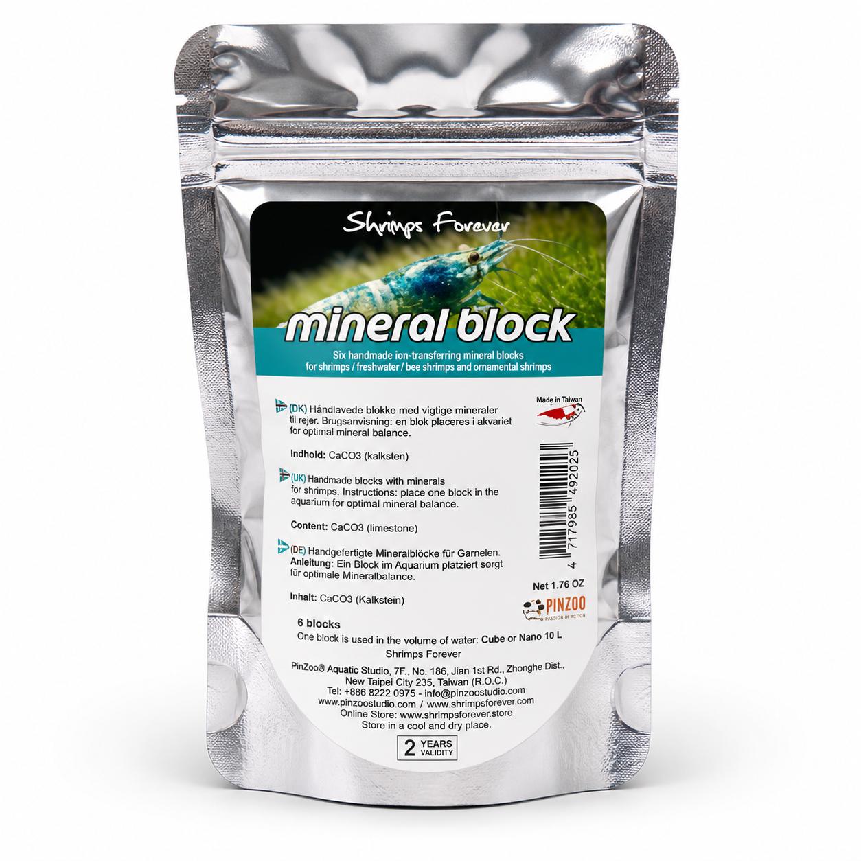 Shrimps Forever Mineral Block