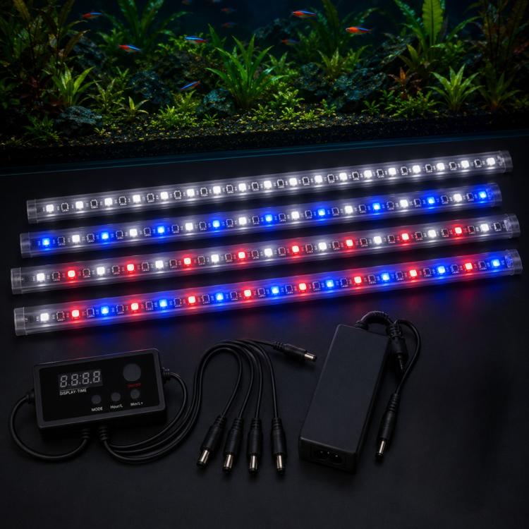 LED akvarielys til 540 - 720 liter. Komplet pakke
