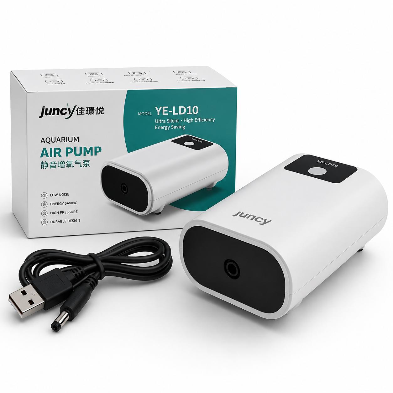 Luftpumpe på lithium batteri