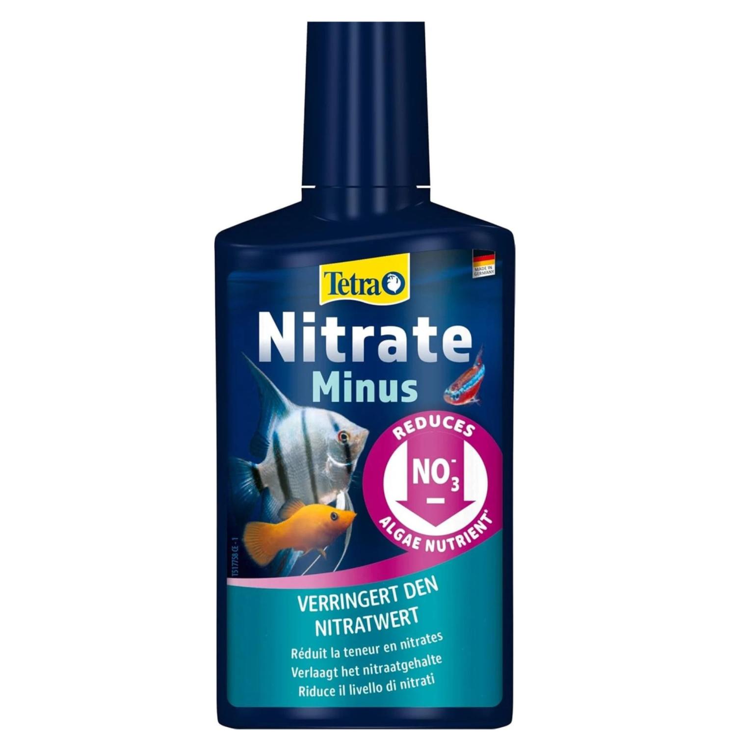 Effektivt NitratMinus fra Tetra - reducerer nitrat i akvariet sikkert. Hurtig levering hos tildinfisk.dk.