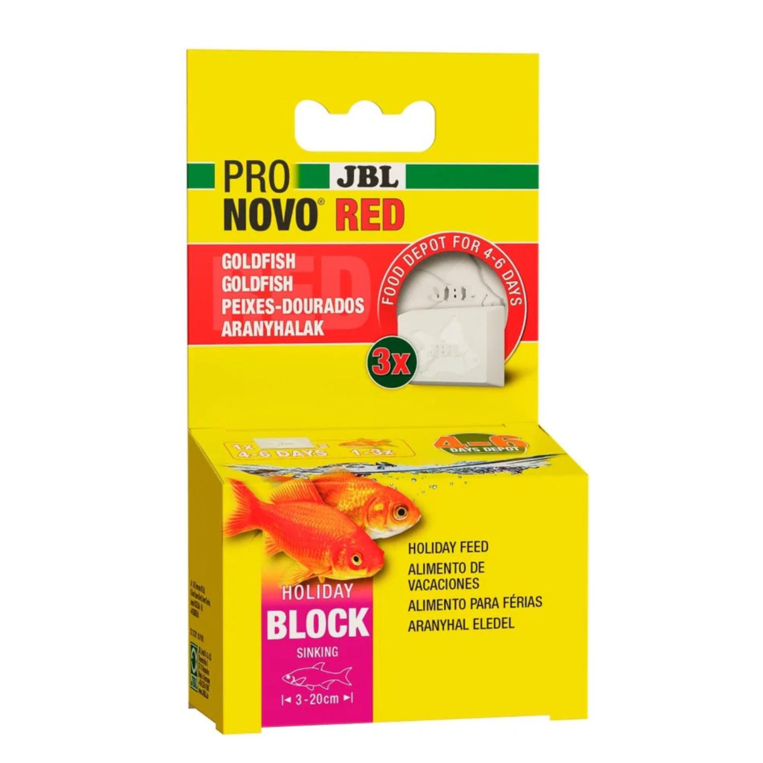 JBL Pronovo Red Holiday feriefoder til guldfisk