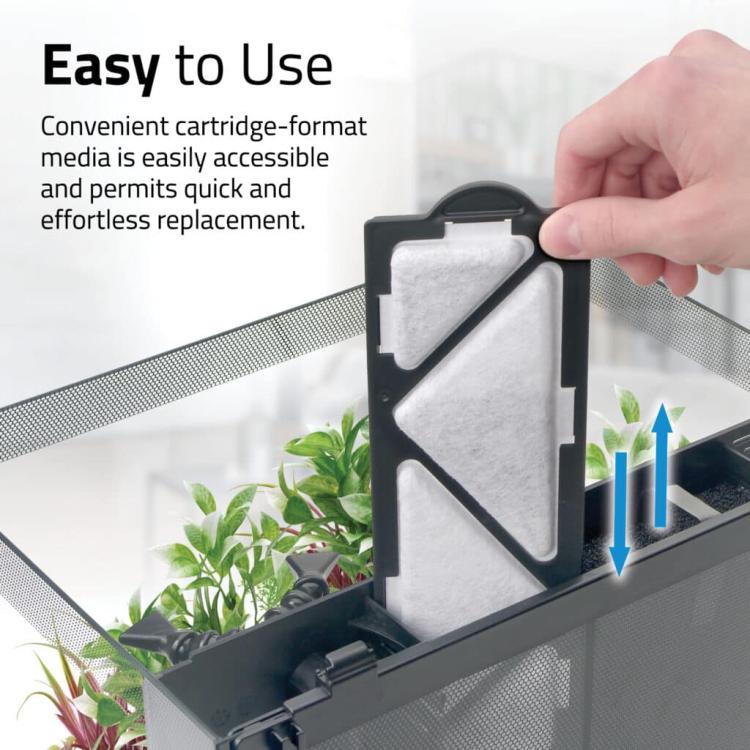 Fluval Poly Carbon 2-i-1 filtermedie med aktivt kul