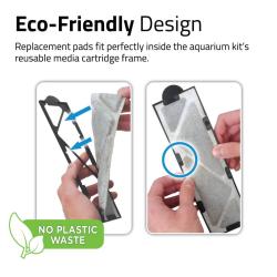 Fluval Flex 2.0 Poly Carbon filter 3 stk. i pakke
