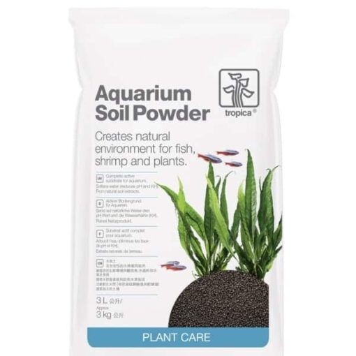 Aquarium Soil Powder 3L komplet bundlag